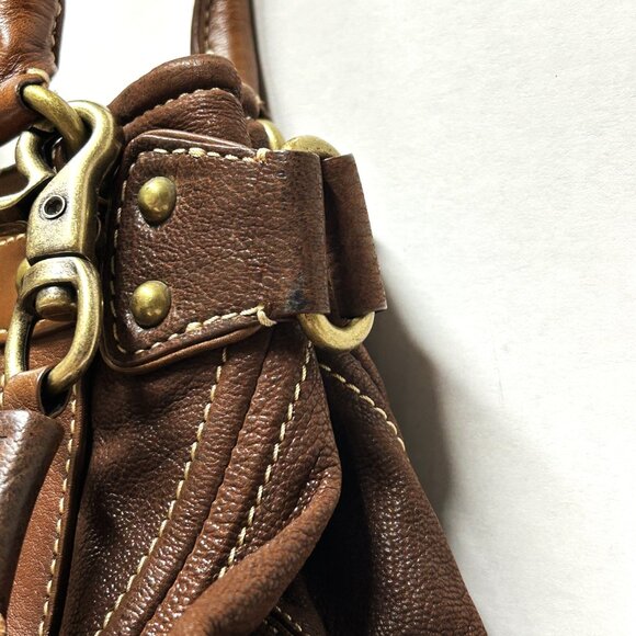 Botkier rich brown leather hobo tassel bag NWT - Picture 5 of 8